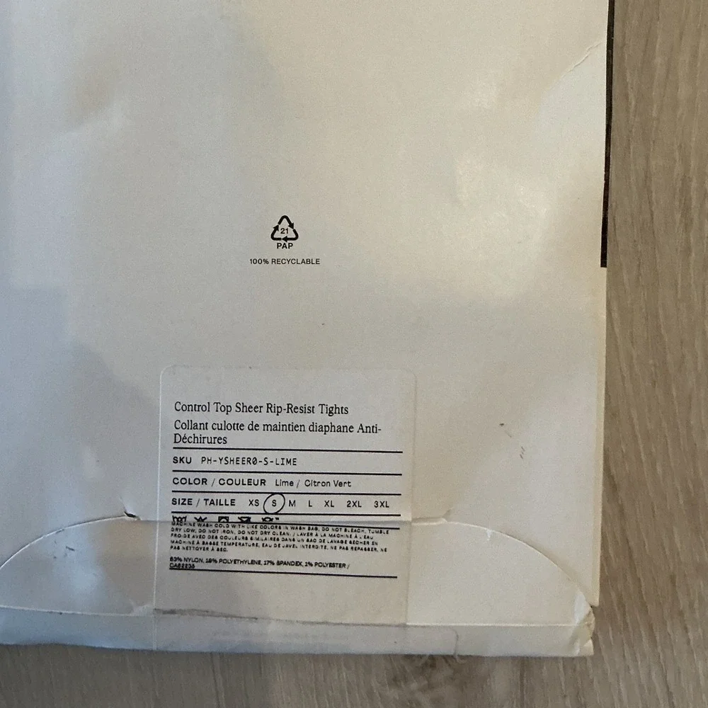 Sheertex control top